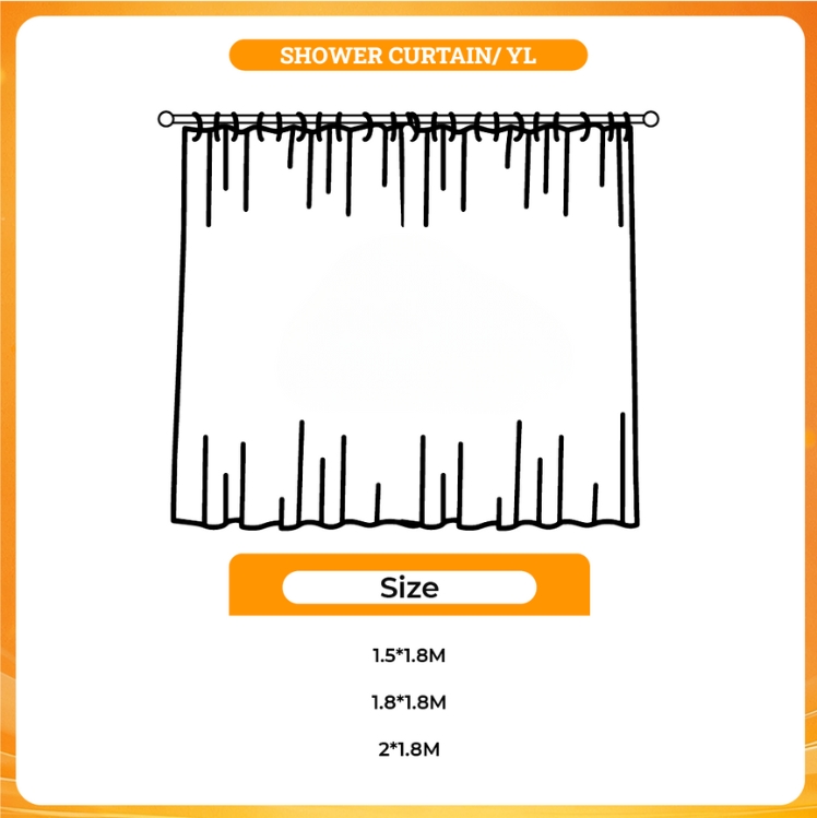 3D shower curtain - Subnautica Merch