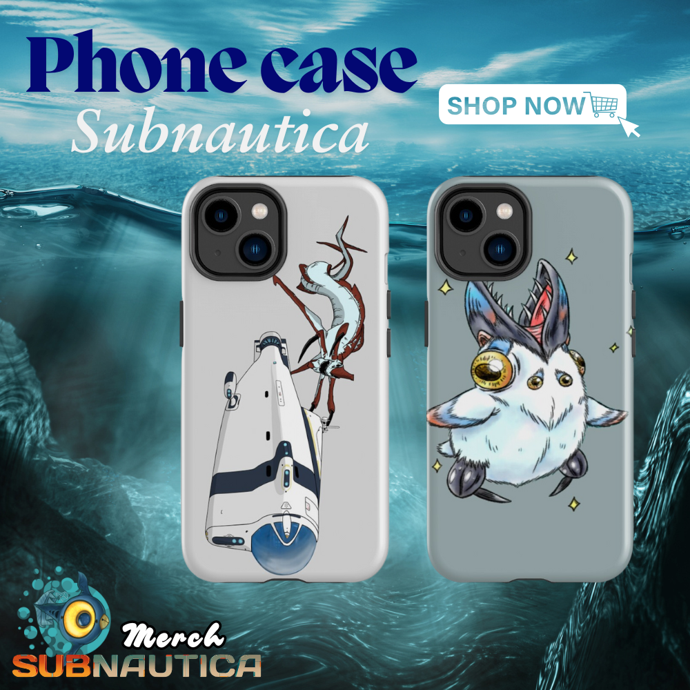 Subnautica Merch Phone Case Cate - Subnautica Merch