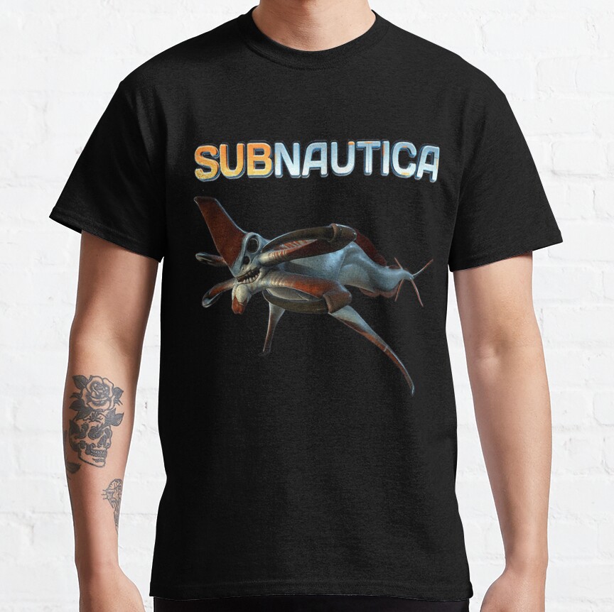 ssrcoclassic_teemens00000044f0b734a5front_altsquare_product1000x1000.u1 - Subnautica Merch