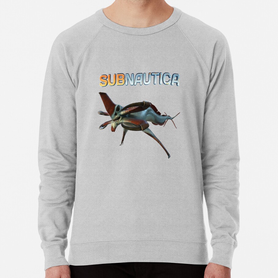 ssrcolightweight_sweatshirtmensheather_greyfrontsquare_productx1000-bgf8f8f8-8 ssrcolightweight sweatshirtmensheather greyfrontsquare productx1000 bgf8f8f8 8 - Subnautica Merch