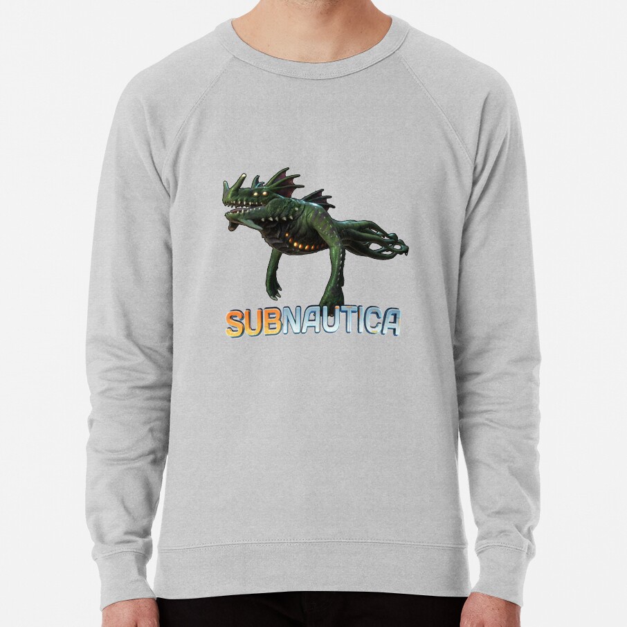 ssrcolightweight_sweatshirtmensheather_greyfrontsquare_productx1000-bgf8f8f8-9 ssrcolightweight sweatshirtmensheather greyfrontsquare productx1000 bgf8f8f8 9 - Subnautica Merch