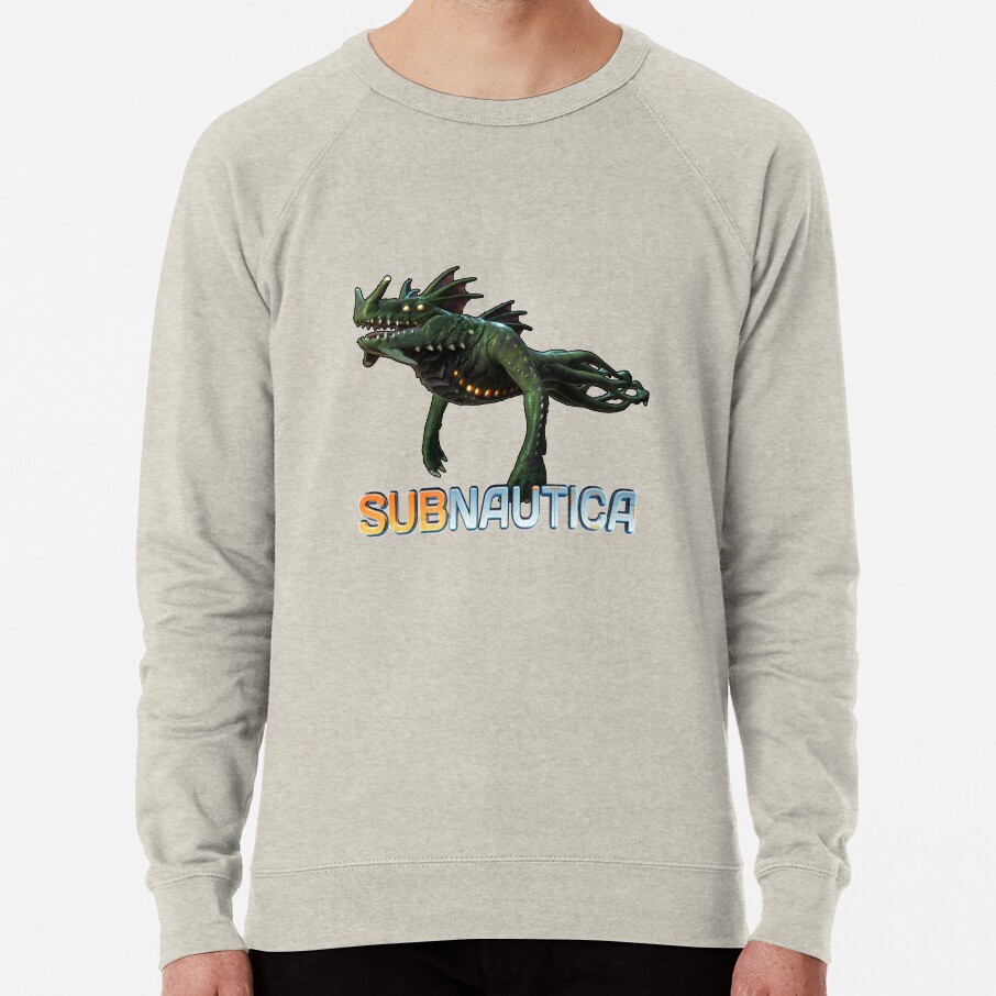 ssrcolightweight_sweatshirtmensoatmeal_heatherfrontsquare_productx1000-bgf8f8f8-9 ssrcolightweight sweatshirtmensoatmeal heatherfrontsquare productx1000 bgf8f8f8 9 - Subnautica Merch