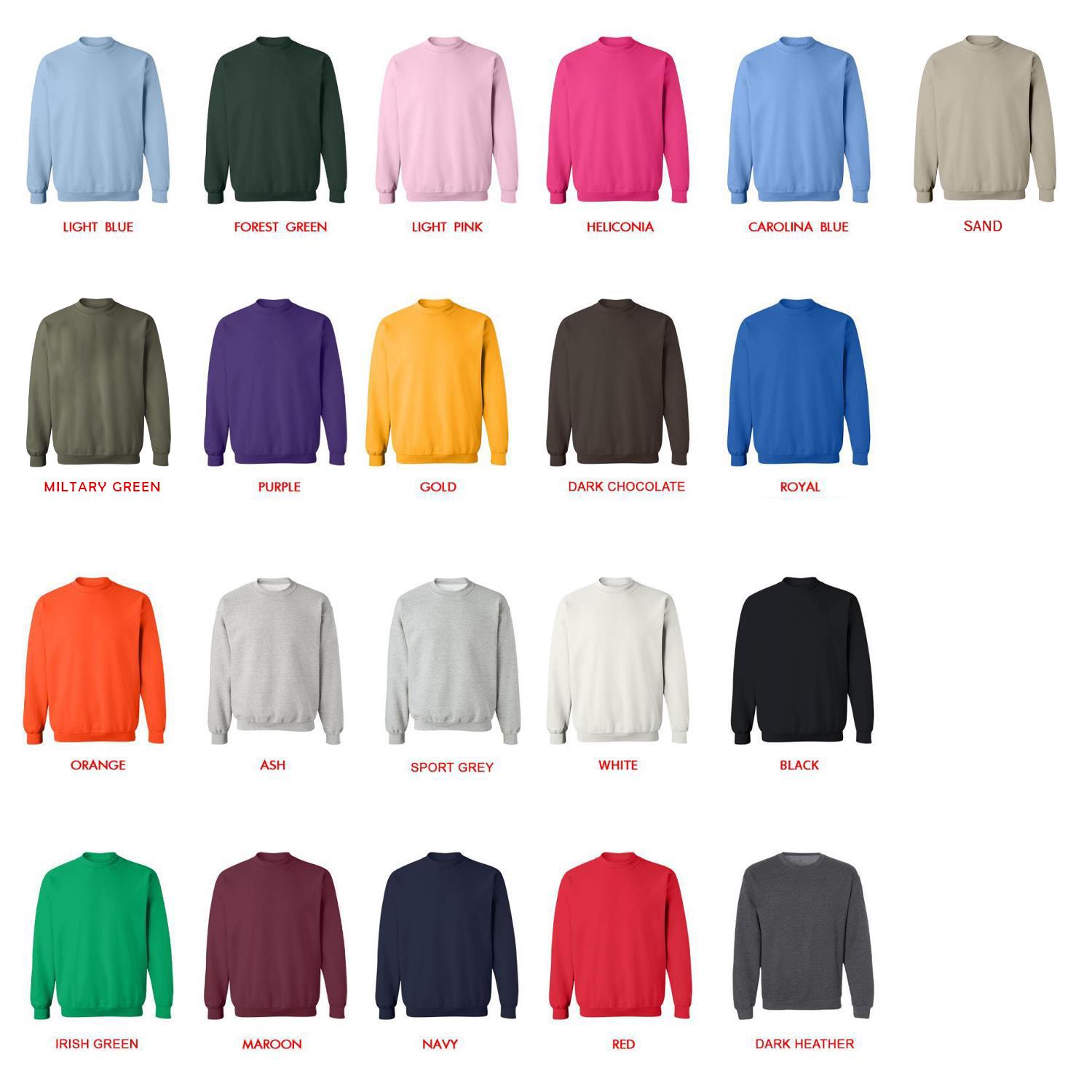 sweatshirt color chart sweatshirt color chart - Subnautica Merch